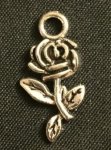 (image for) Silver Rose Charm